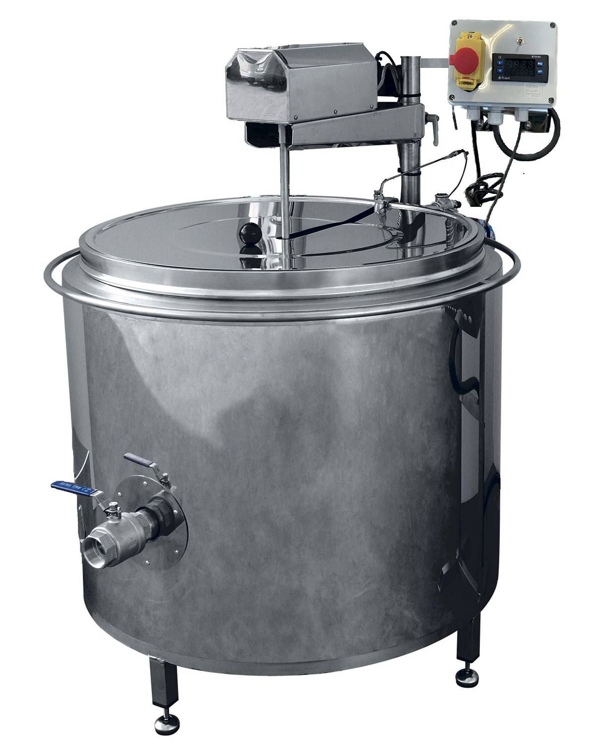 Paiolo in acciaio inox a bagno d’olio elettrico | CAPRA Inox