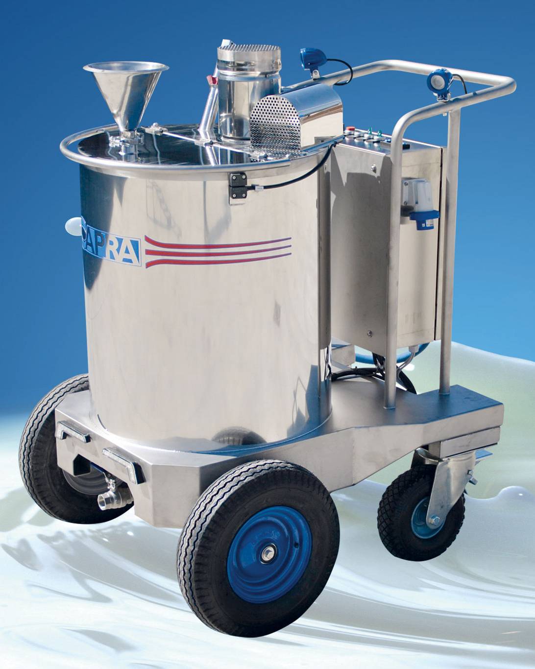 Distributore latte per vitelli “Cow Milk” | CAPRA Inox