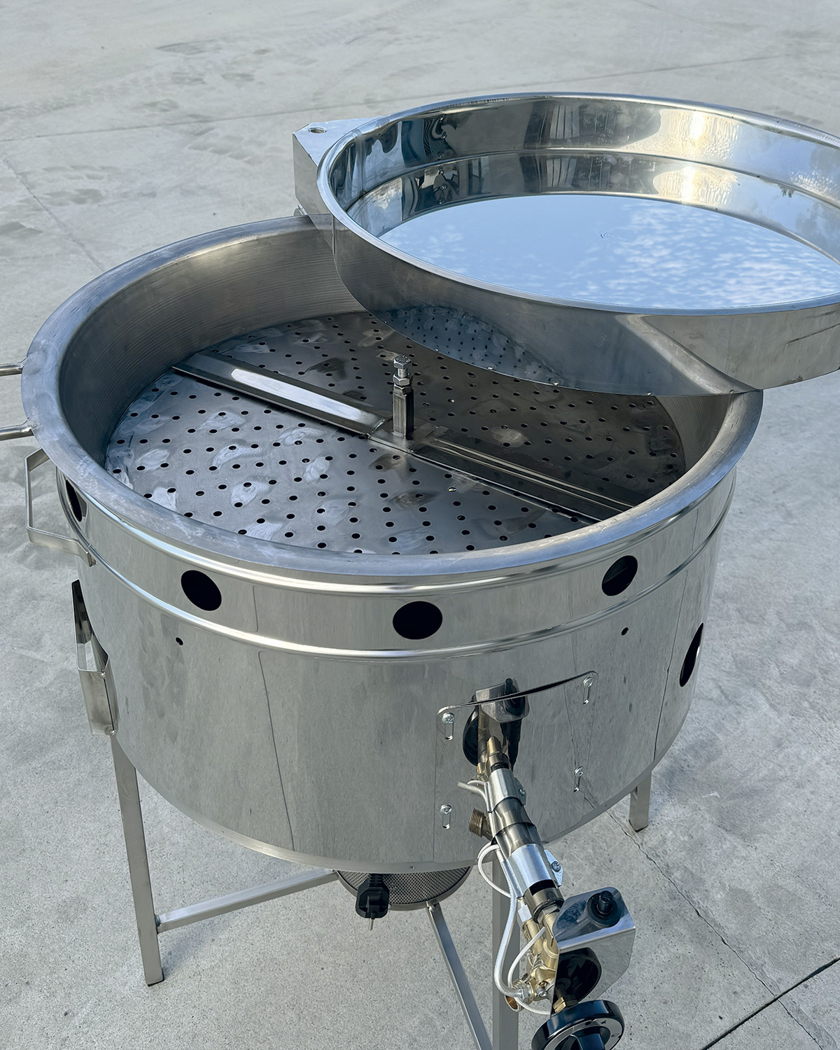 Cuoci castagne a gas Serie GC | CAPRA Inox