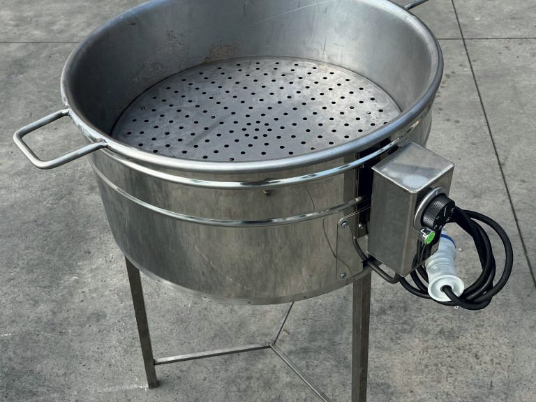 Cuoci Castagne Elettrico Artigianale Serie GCE | CAPRA Inox