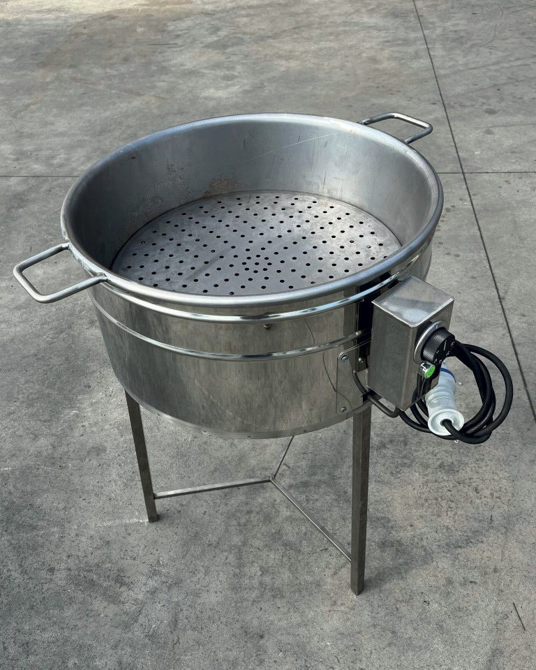 Cuoci Castagne Elettrico Artigianale Serie GCE | CAPRA Inox