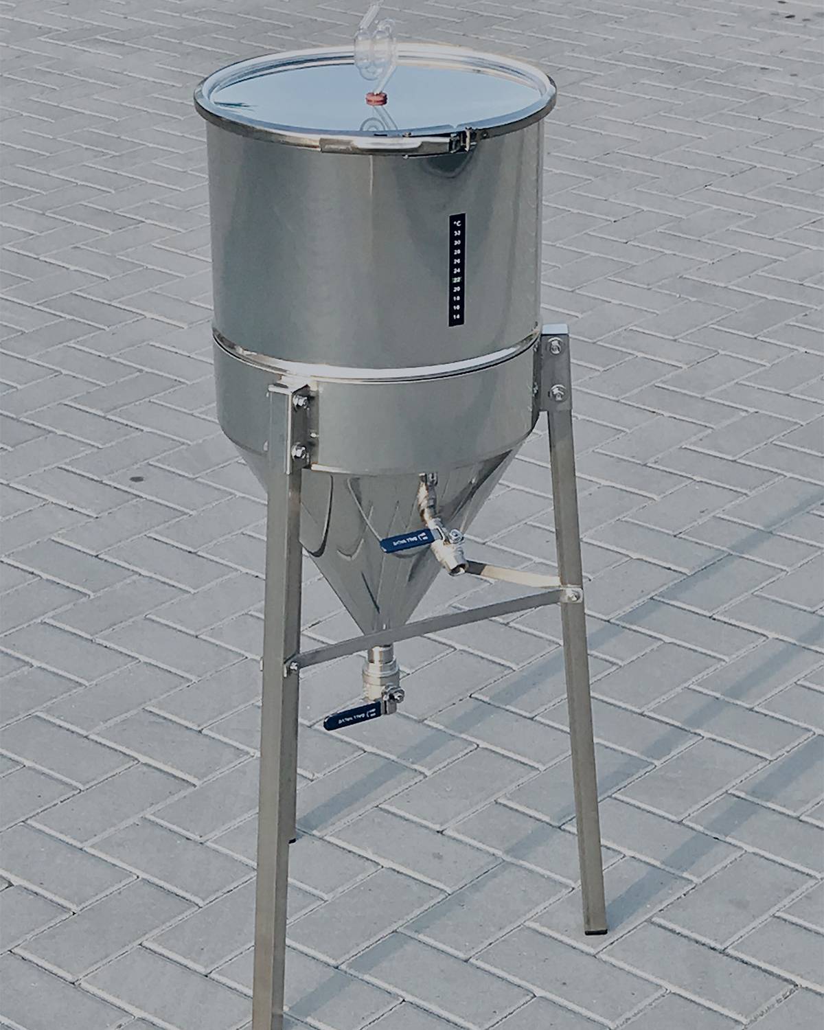 Fermentatori Birra Inox da 50 e 100 Litri | CAPRA Inox