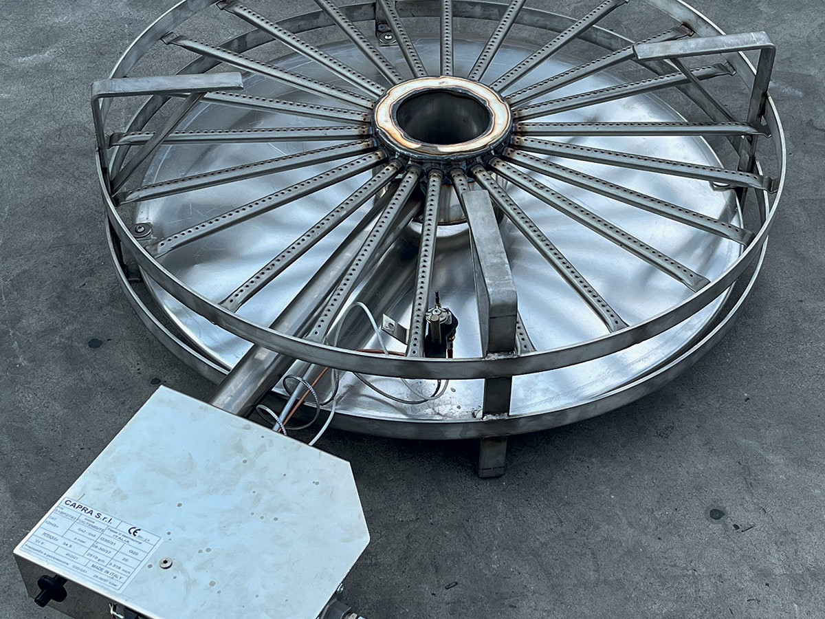 Fornelli circolari Serie FGC ad alta potenza | CAPRA Inox