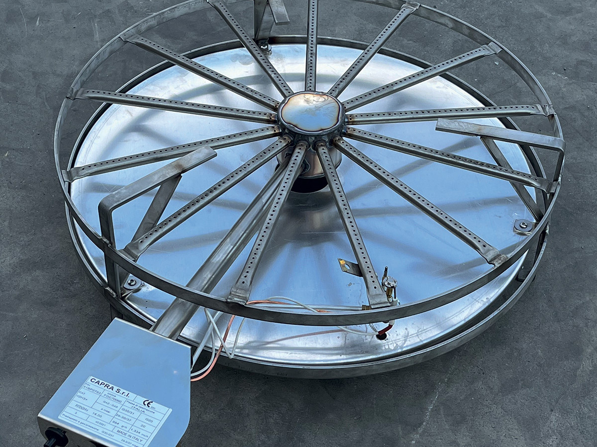 Fornelli circolari Serie FGC a bassa potenza | CAPRA Inox